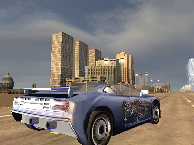 Изображение игры: Shanghai Street Racer
