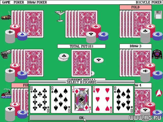 Изображение игры: Bicycle Poker
