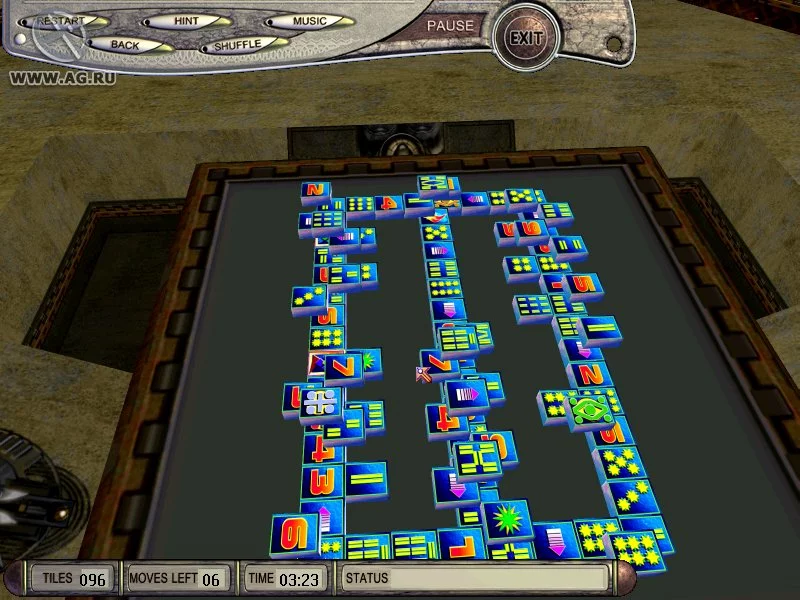 Изображение игры: Mahjongg 3D