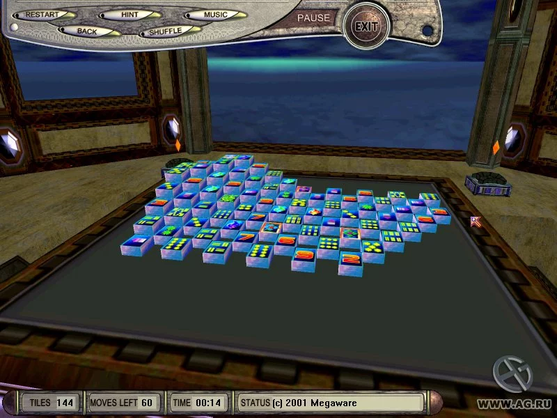 Изображение игры: Mahjongg 3D