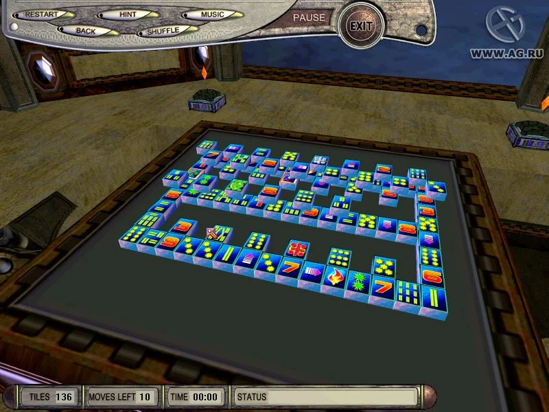 Изображение игры: Mahjongg 3D
