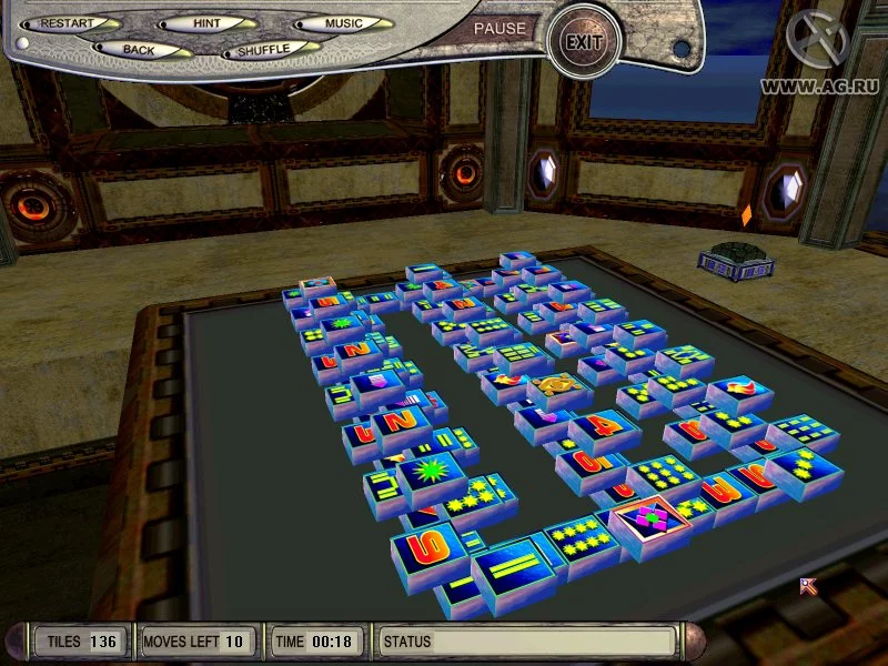Изображение игры: Mahjongg 3D