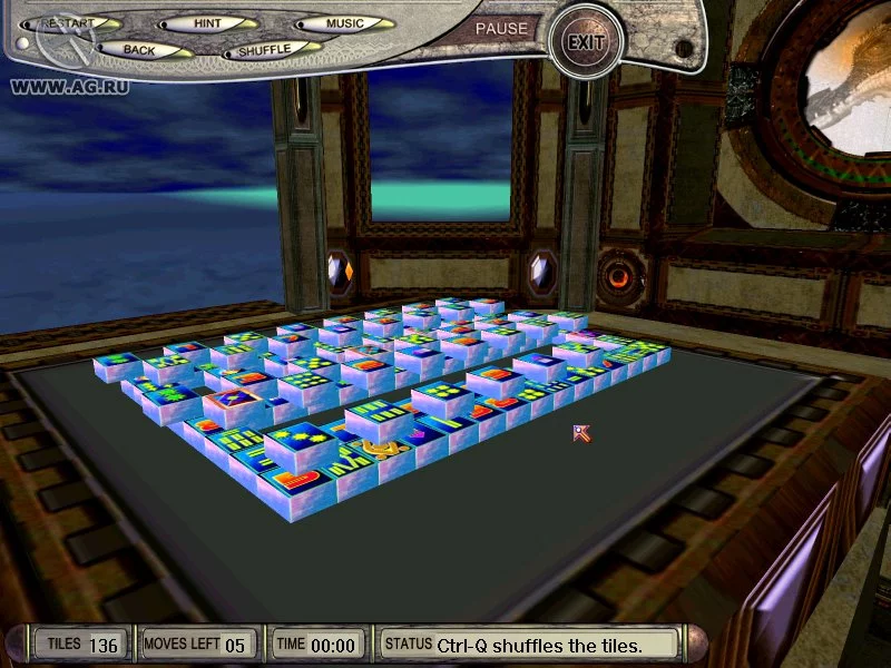 Изображение игры: Mahjongg 3D