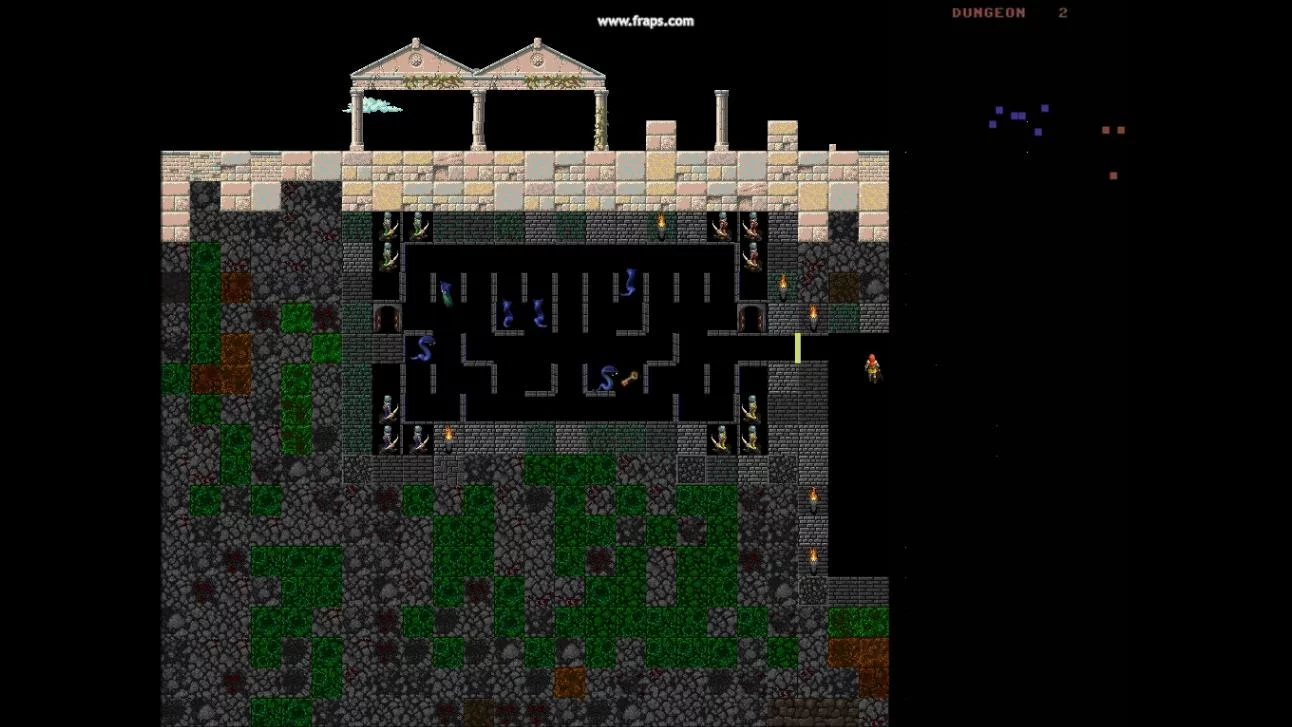 Изображение игры: Dungeons of Wor II