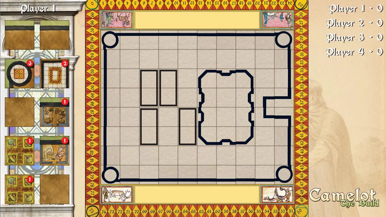 Изображение игры: Camelot: The Build