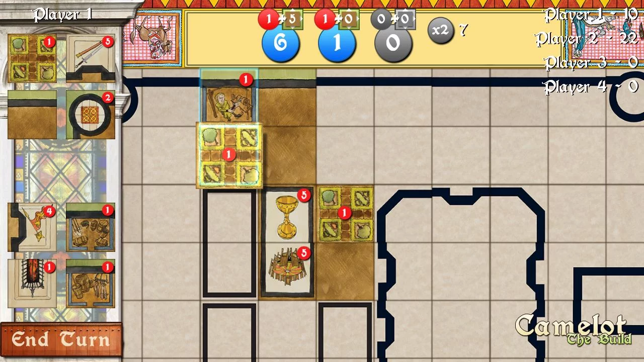 Изображение игры: Camelot: The Build