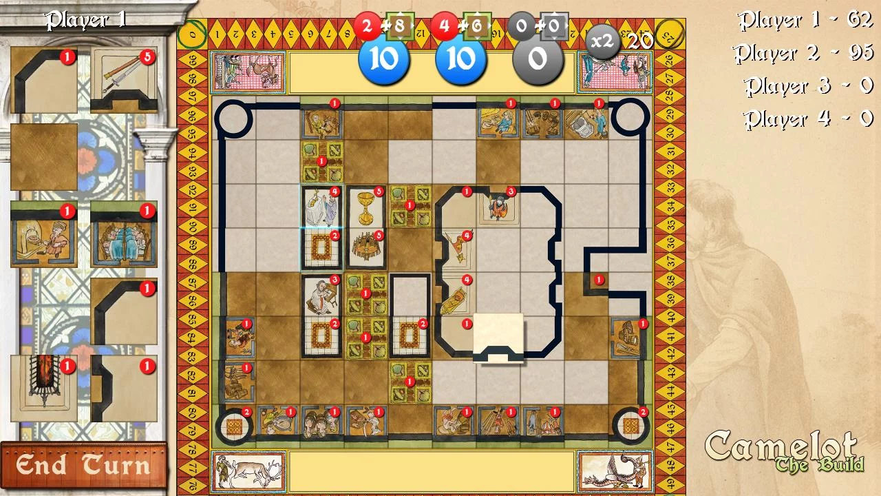 Изображение игры: Camelot: The Build