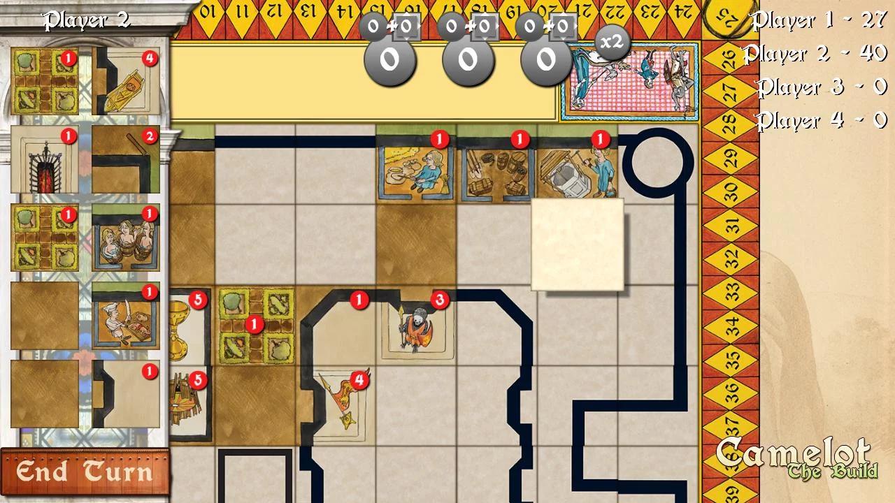 Изображение игры: Camelot: The Build