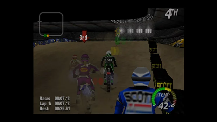 Изображение игры: Excitebike 64