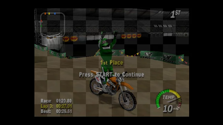 Изображение игры: Excitebike 64