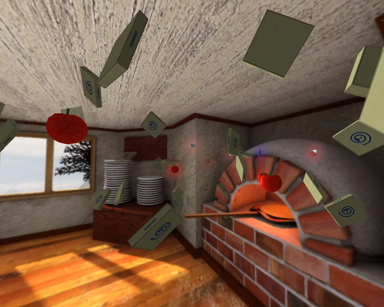 Изображение игры: Pizza Commander