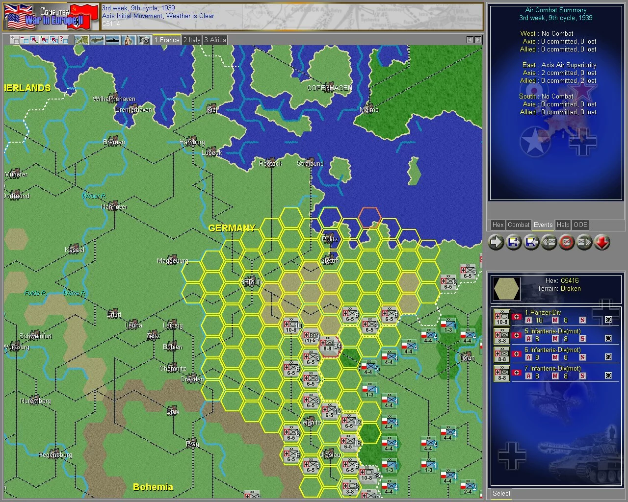 Изображение игры: Computer War in Europe