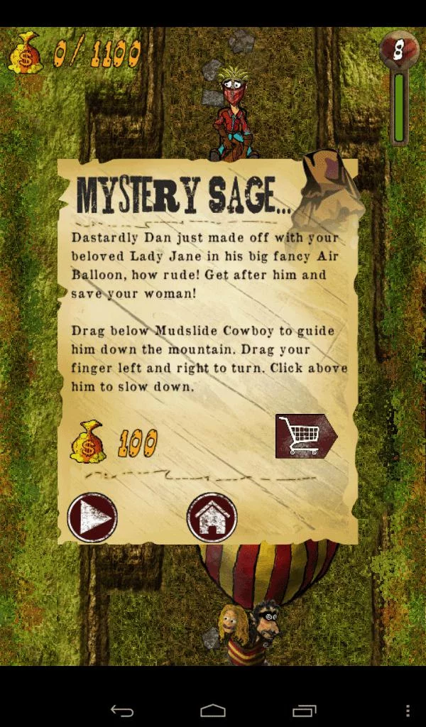 Изображение игры: Mudslide Cowboy