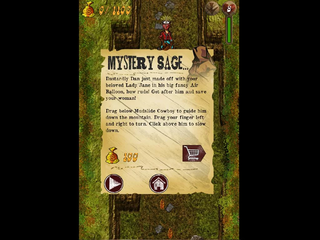 Изображение игры: Mudslide Cowboy