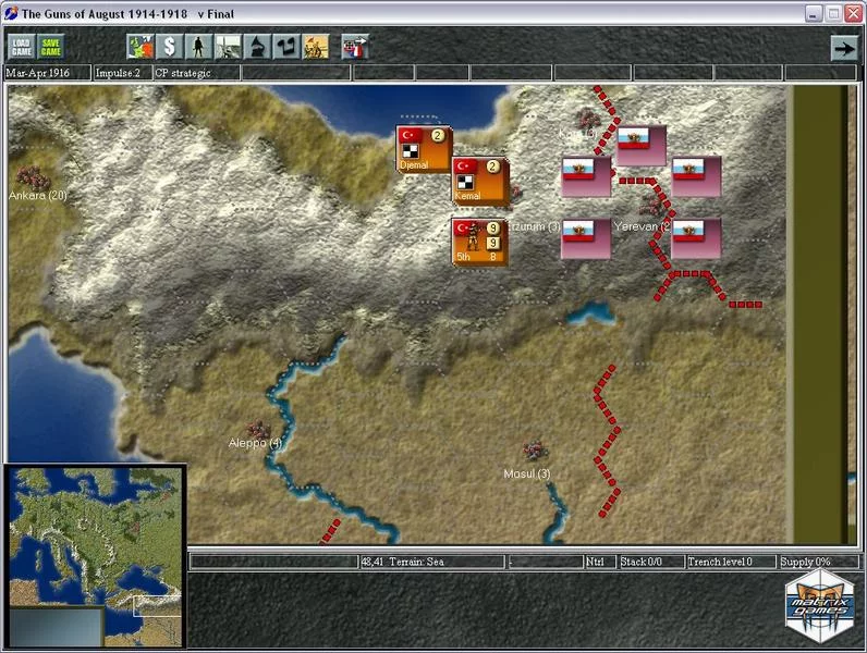 Изображение игры: Guns of August 1914-1918