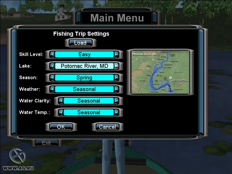 Изображение игры: Pro Bass Fishing 2003