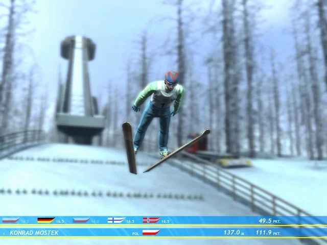 Изображение игры: Ski Jumping Winter 2006