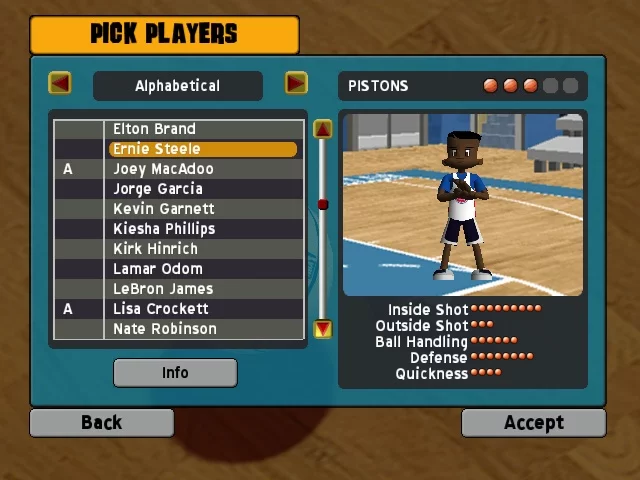 Изображение игры: Backyard Basketball 2007