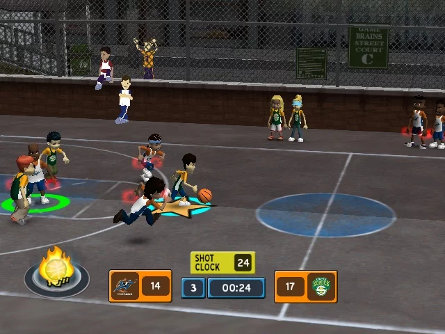 Изображение игры: Backyard Basketball 2007