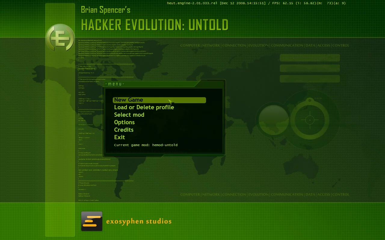 Изображение игры: Hacker Evolution Untold