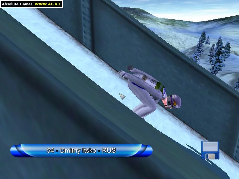 Изображение игры: Ski-jump Challenge 2003
