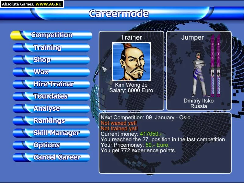 Изображение игры: Ski-jump Challenge 2003