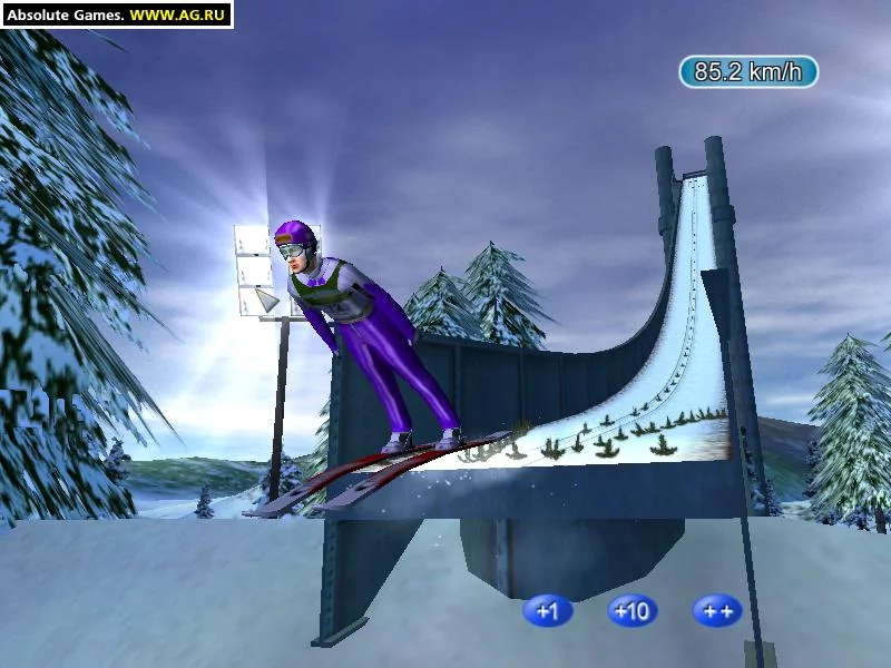 Изображение игры: Ski-jump Challenge 2003