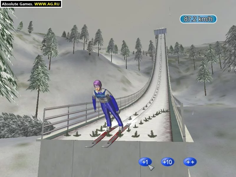 Изображение игры: Ski-jump Challenge 2003