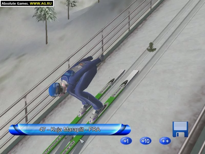 Изображение игры: Ski-jump Challenge 2003