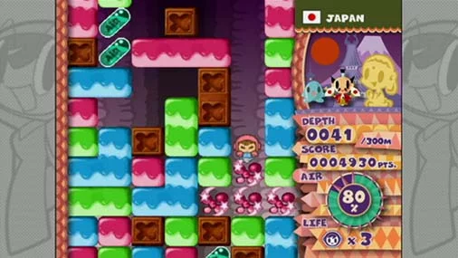 Изображение игры: Mr. DRILLER W