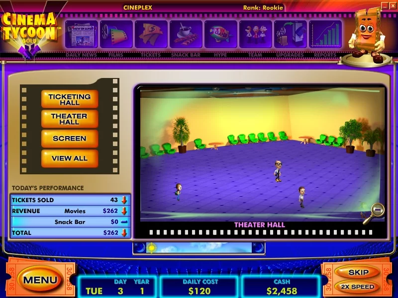 Изображение игры: Cinema Tycoon Gold