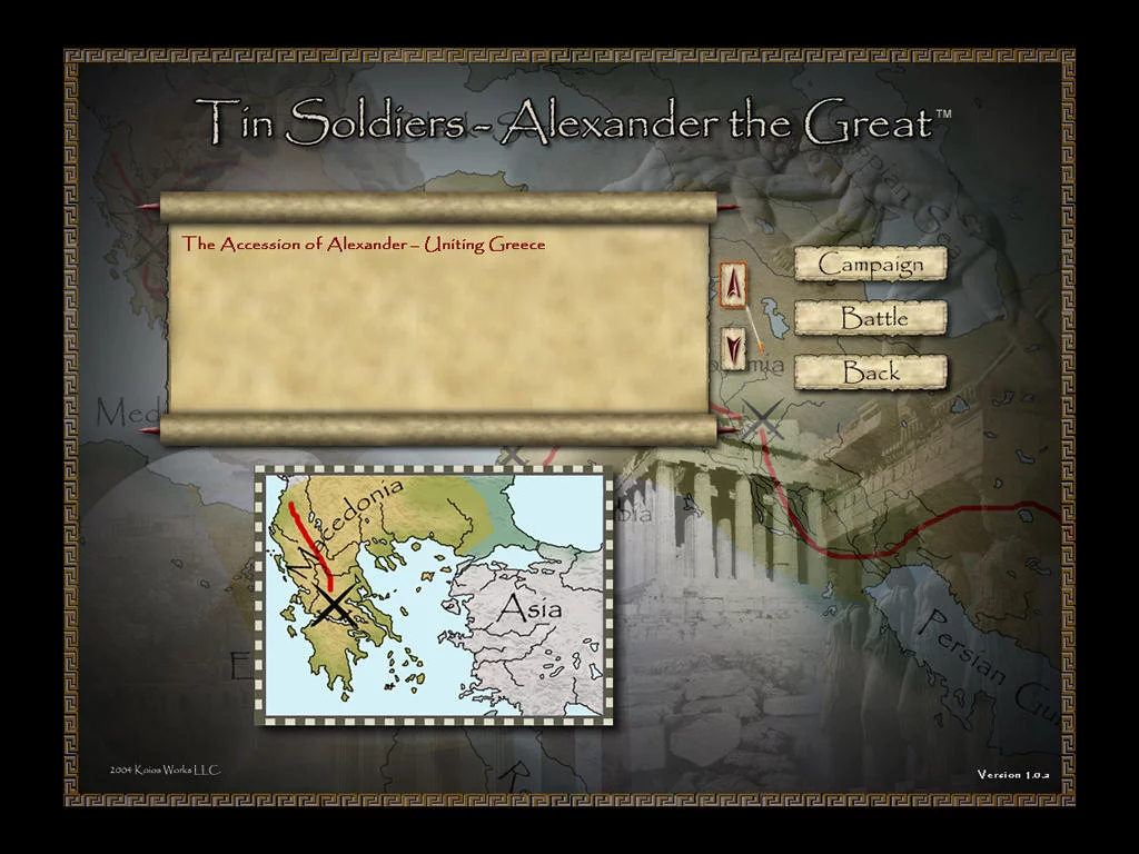 Изображение игры: Tin Soldiers: Alexander the Great