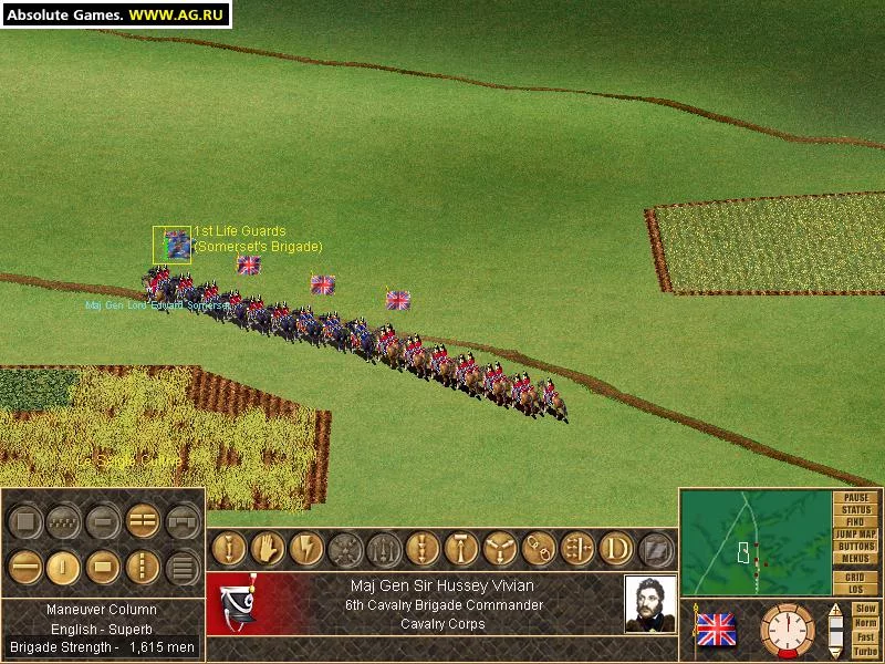 Изображение игры: Waterloo: Napoleon's Last Battle