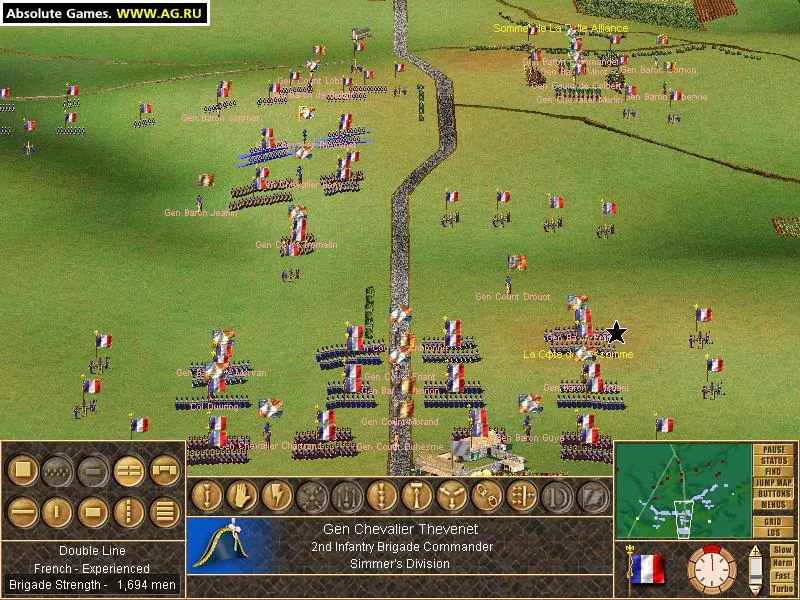 Изображение игры: Waterloo: Napoleon's Last Battle