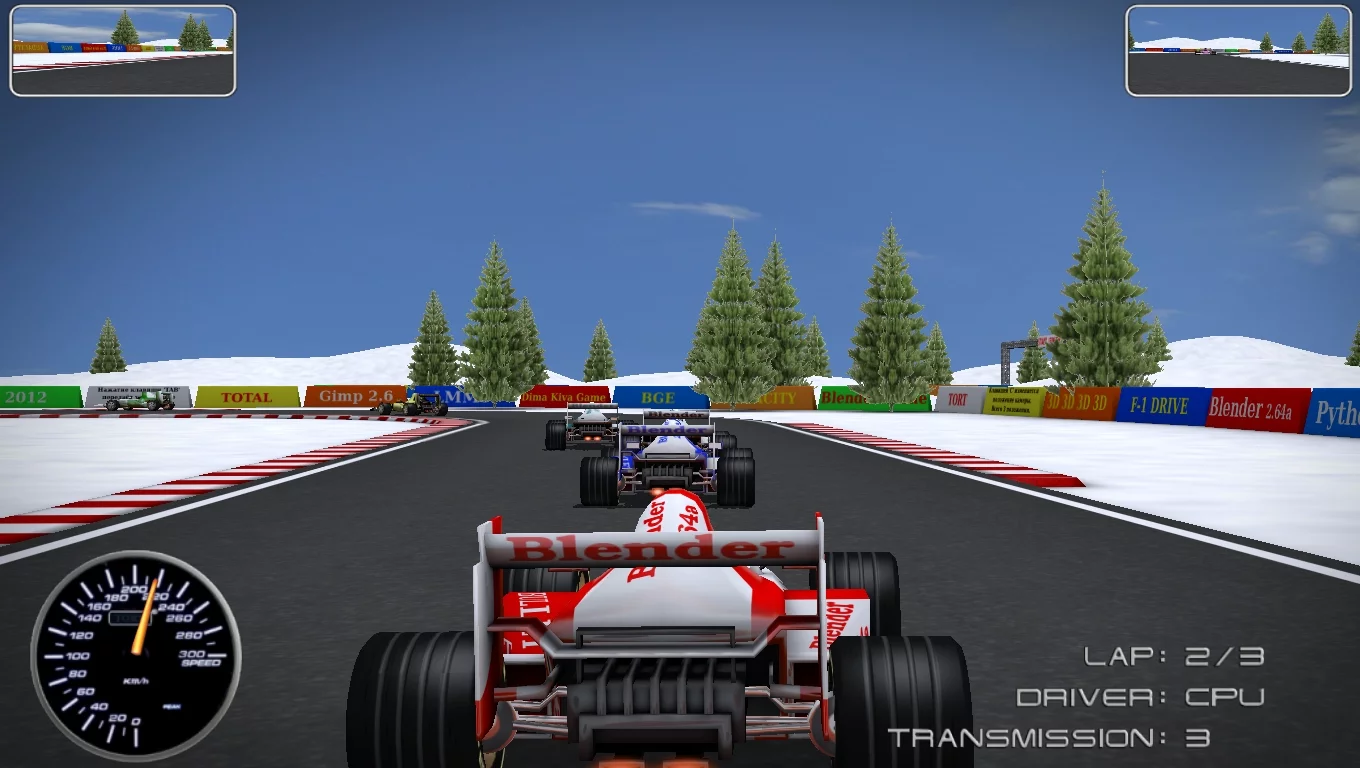 Изображение игры: F-1 DRIVE