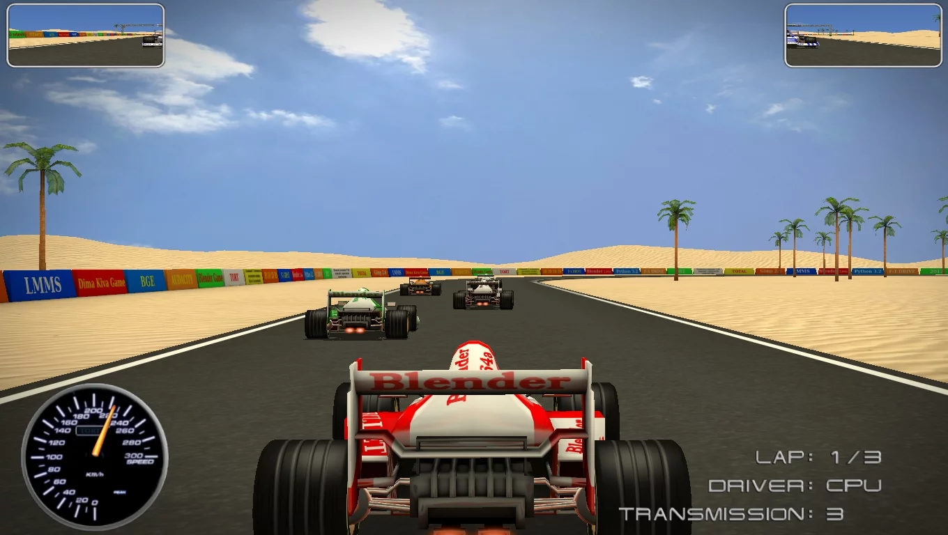 Изображение игры: F-1 DRIVE