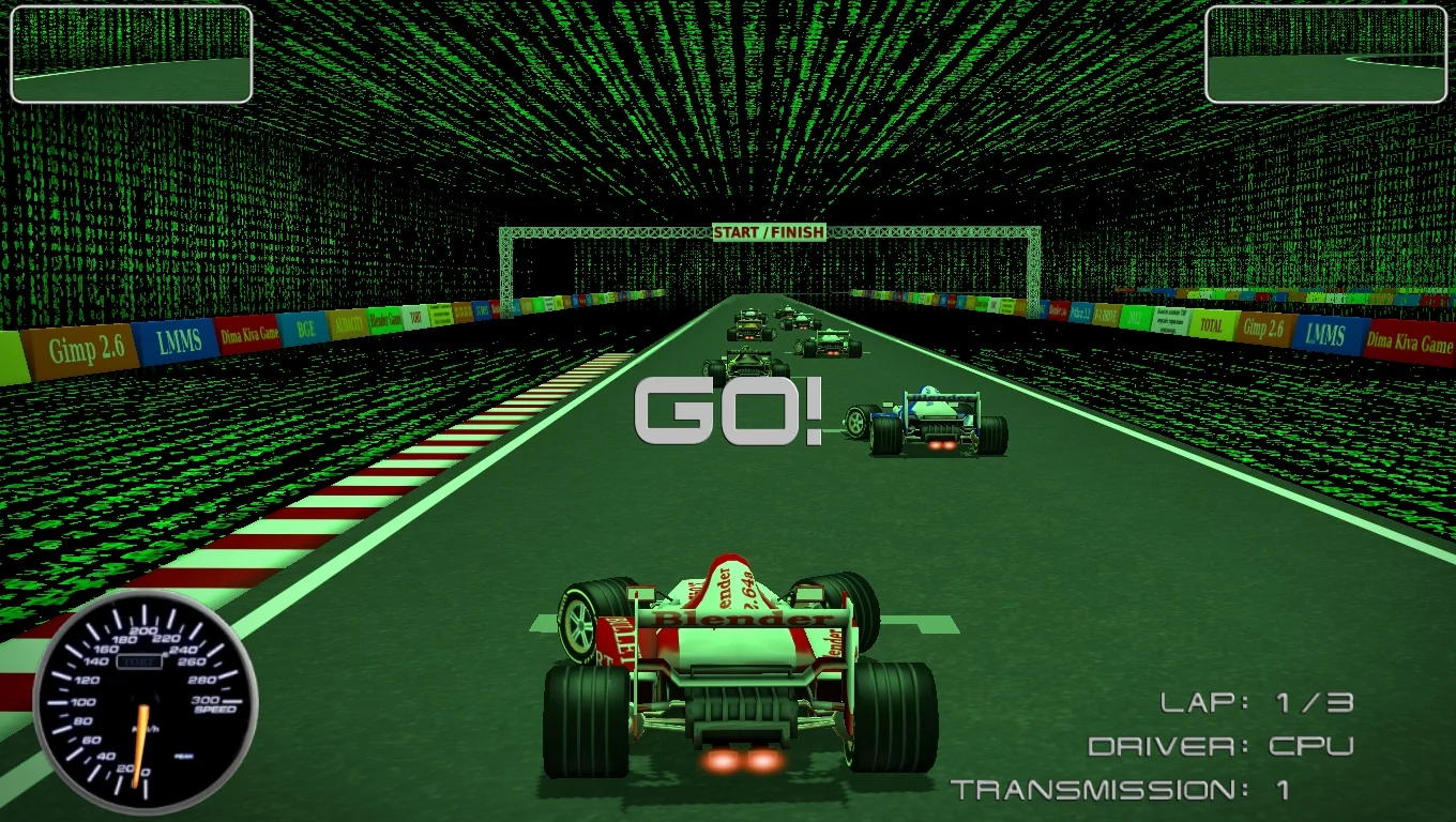 Изображение игры: F-1 DRIVE