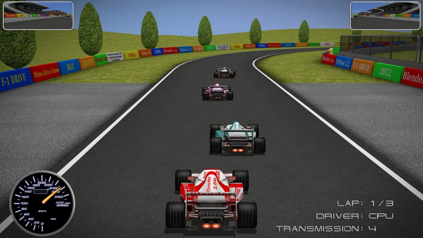 Изображение игры: F-1 DRIVE