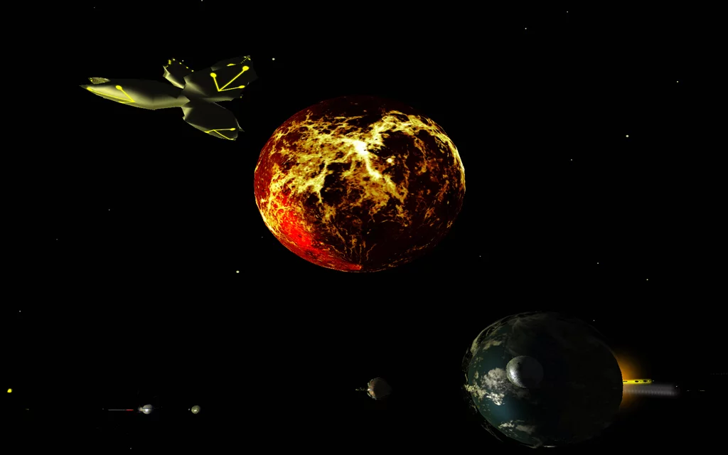 Изображение игры: Shattered Suns