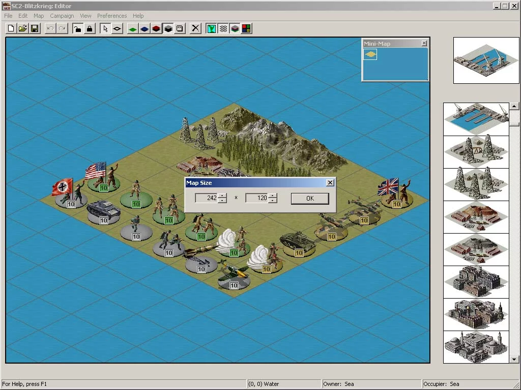 Изображение игры: Strategic Command 2: Blitzkrieg