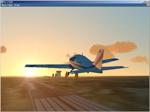 Изображение игры: Micro-Flight