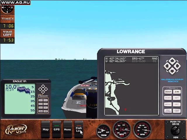 Изображение игры: FLW Tour Professional Bass Tournament 2000