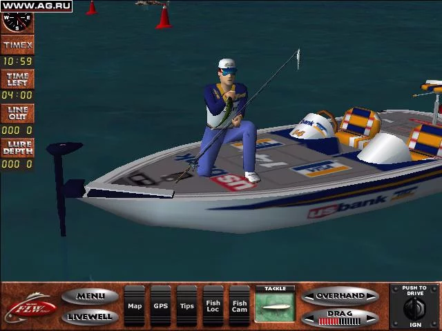 Изображение игры: FLW Tour Professional Bass Tournament 2000