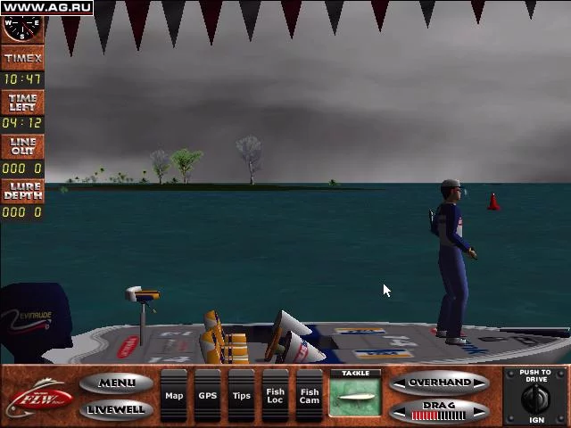 Изображение игры: FLW Tour Professional Bass Tournament 2000