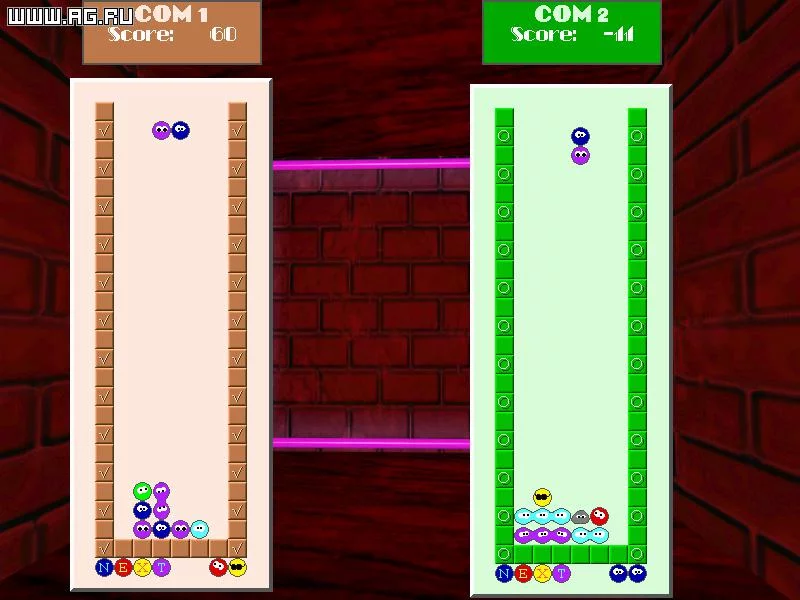Изображение игры: Funky Bubbles Puzz