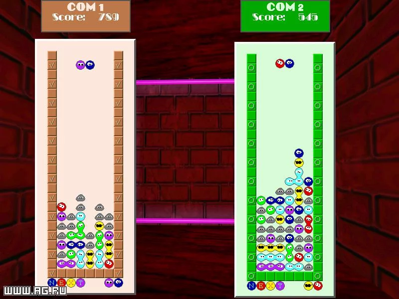 Изображение игры: Funky Bubbles Puzz