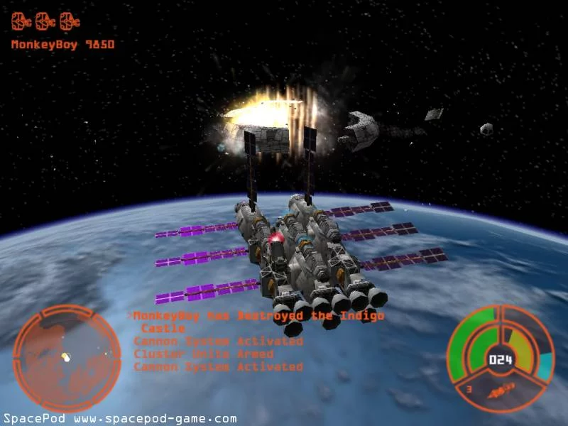 Изображение игры: Space Pod