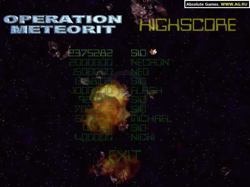 Изображение игры: Operation Meteorit