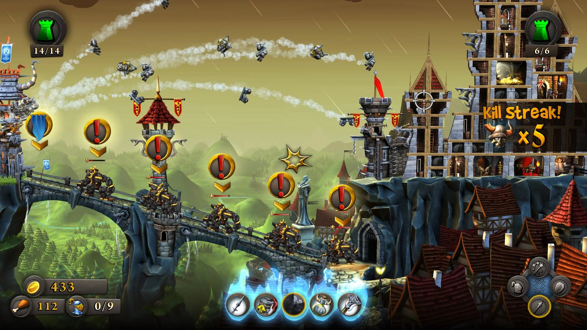 Изображение игры: CastleStorm: The Warrior Queen