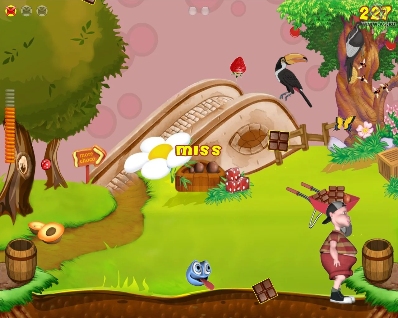 Изображение игры: Barney in Chocoland
